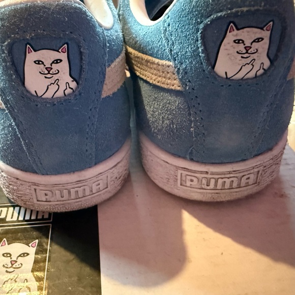 Puma Light Blue Men's Sneakers - Picture 6 of 8